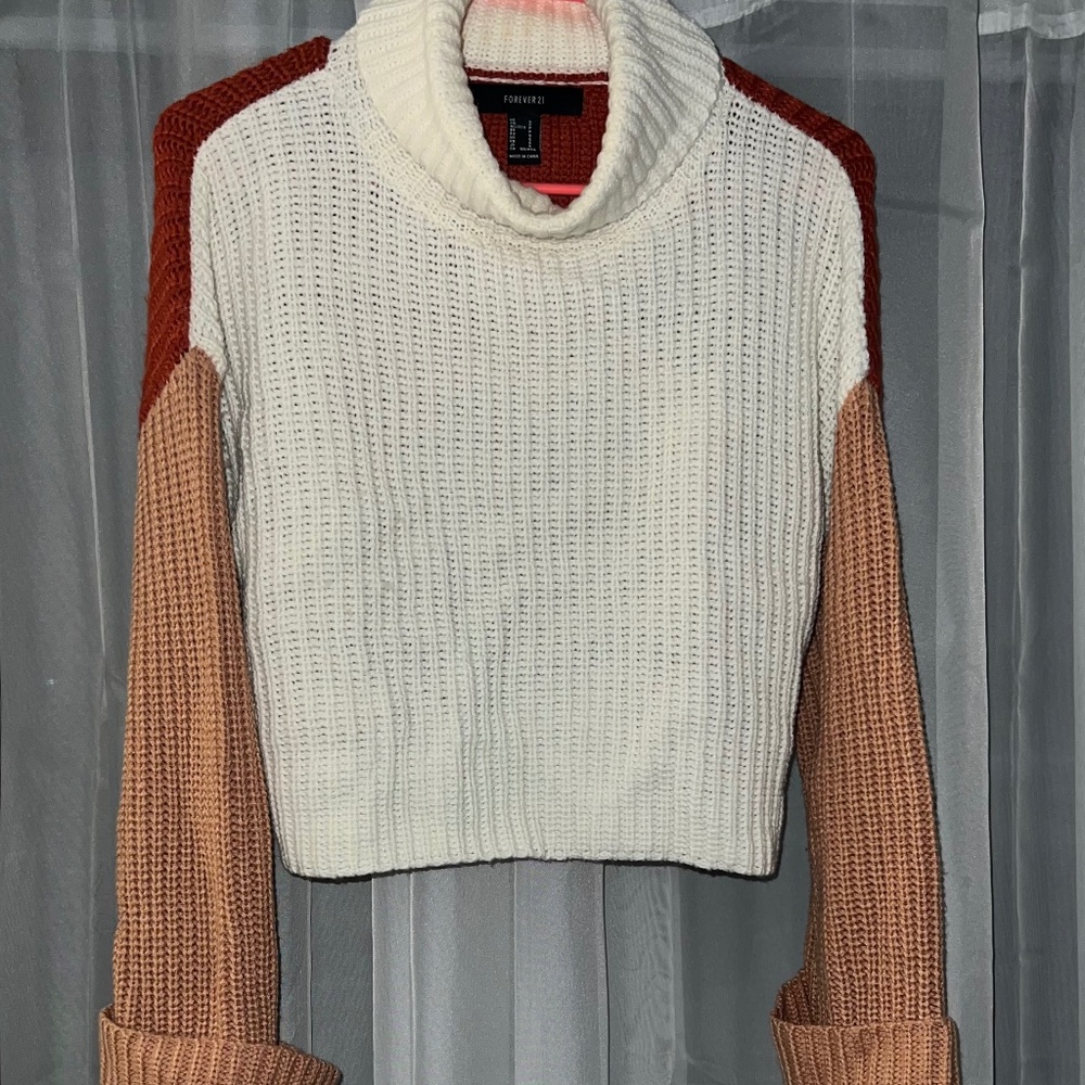 Women’s Preloved Multi colored Knitted Sweater (w/ flared sleeve's) , Sz Med